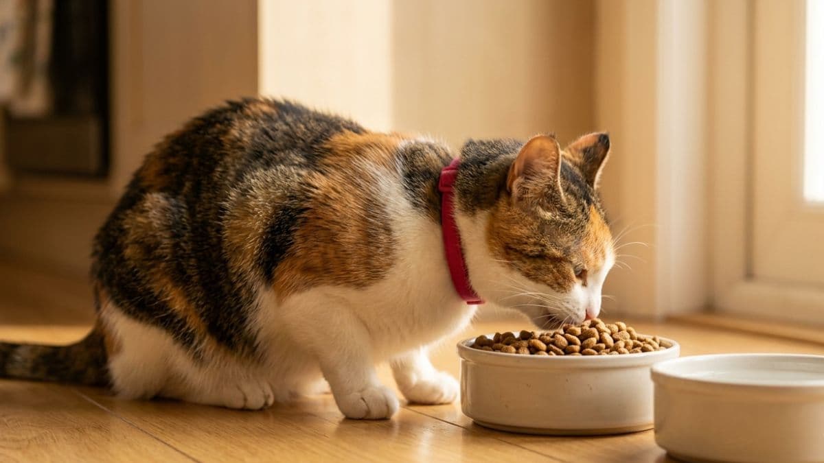 Quantas vezes o gato come por dia? Como calcular e tabela