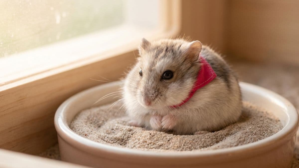 Como dar banho em Hamster? Pode dar? Entenda