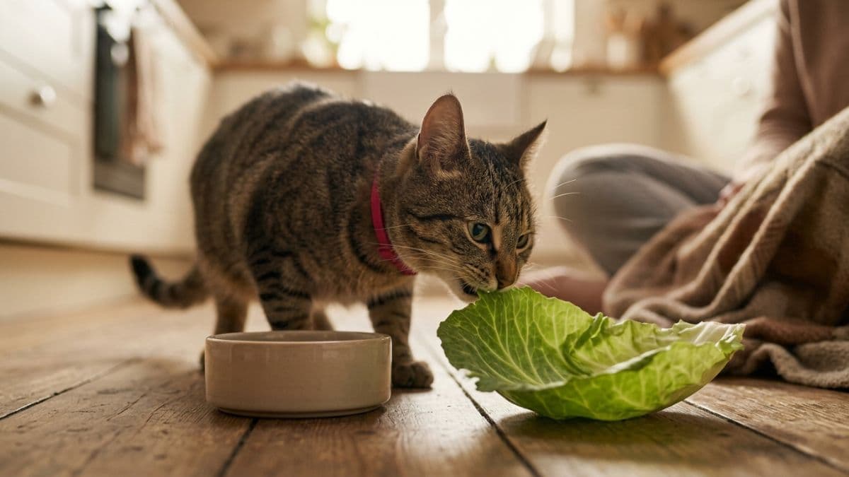 Gato pode comer repolho? Veja como oferecer com segurança